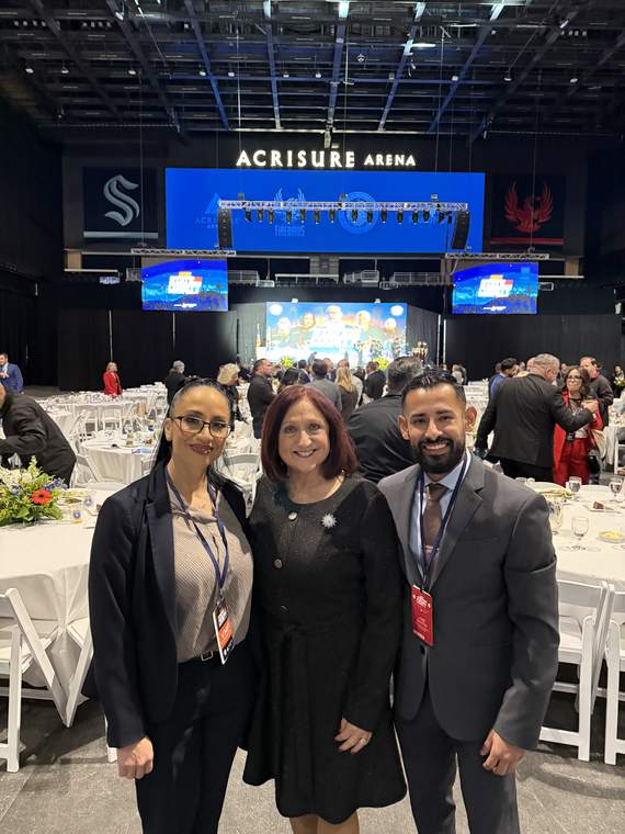 Association members at a county event