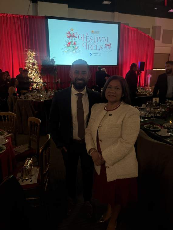 Jose Santos at a Coachella Valley charity gala